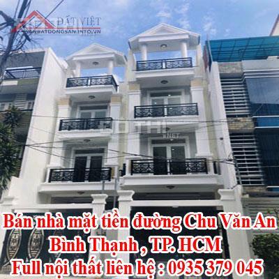 Bán nhà mặt tiền đường Chu Văn An, Bình Thạnh, TP. HCM 12875744