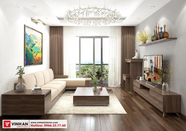 Cho thuê căn hộ 2 phòng ngủ, căn góc sơn sửa mới tinh, nội thất đầy đủ sang trọng, giá 5 tr/th 12876255