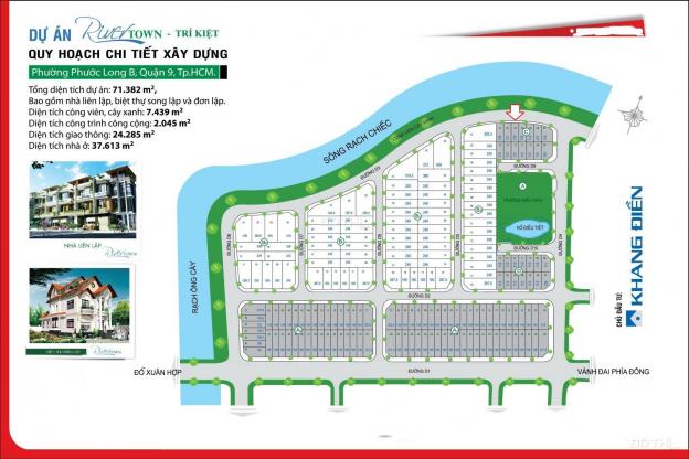 Chính chủ cần bán nhanh nền đất mặt tiền đường 25m dự án KDC Trí Kiệt - P. Phước Long - Q. 9 12882306