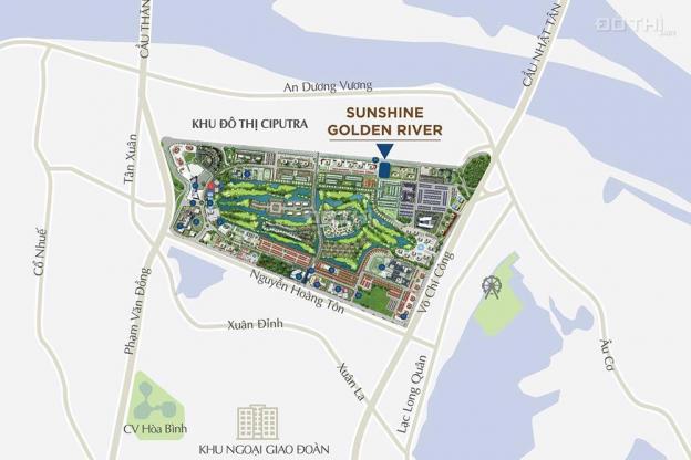 Bán shophouse Sunshine Golden River, KĐT Ciputra, giá rẻ nhất Tây Hồ 19.18 tỷ/lô, vay LS 0% 12882770