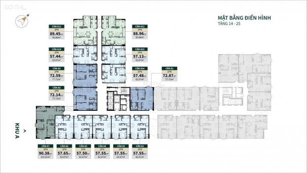 Booking có hoàn tiền đợt 2 dự án La Cosmo Residences căn hộ có lửng đầu tiên Q. TB, giá 55 tr/m2 12885376