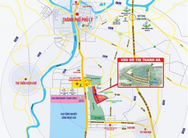 Mở bán đất nền đầu tư KĐT Thanh Hà, Hà Nam 12887264