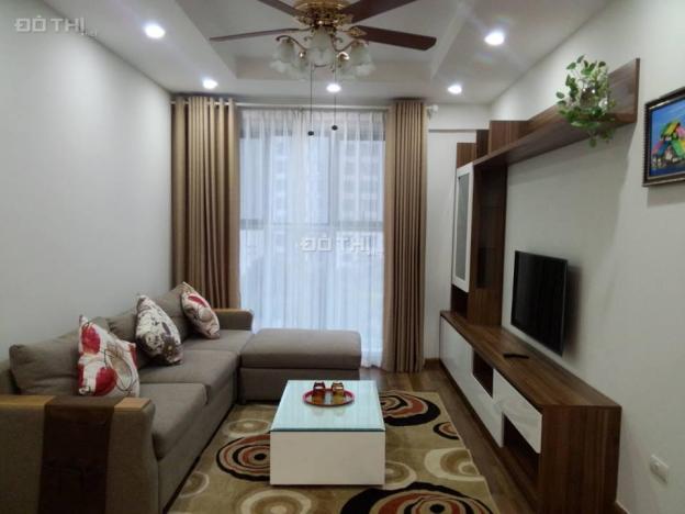Cho thuê căn góc 3 PN, tại chung cư Five Star Kim Giang, DT 120m2, full nội thất, 2 ban công sáng 12889429
