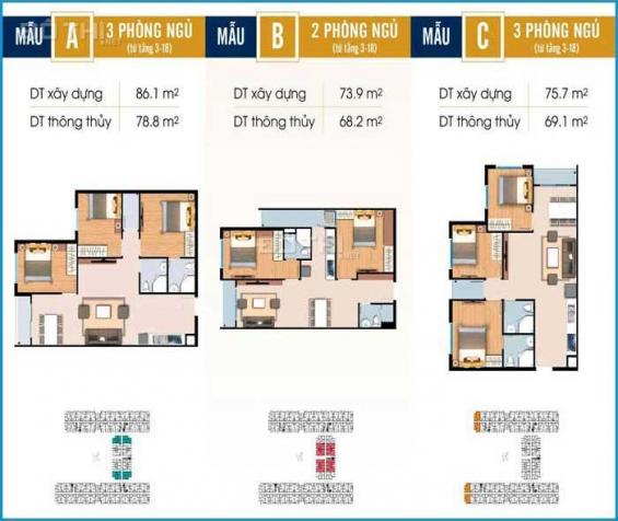 Bán căn hộ chung cư tại đường Bưng Ông Thoàn, Phường Phú Hữu, Quận 9, Hồ Chí Minh, diện tích 52m2 12890121