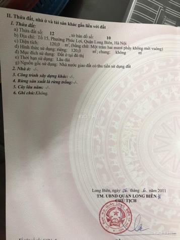 Gia đình cần bán gấp đất tại ngõ 303 đường Phúc Lợi, Phường Phúc Lợi, Quận long Biên 0984.860.862 12895368