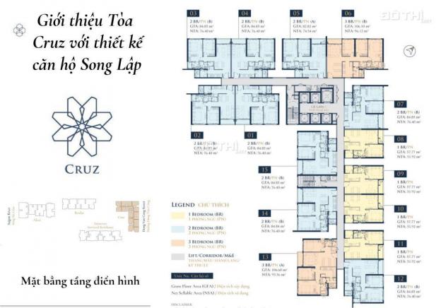 Feliz En Vista 2PN, DT 85m2, giá 4,55 tỷ TL, giao hoàn thiện, hướng ĐN. LH 0933202104 12899271