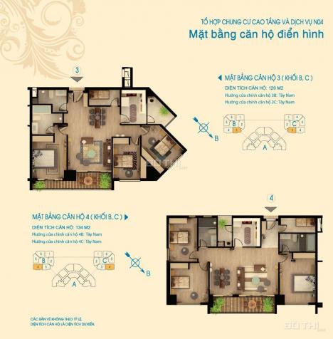 Chính chủ bán căn chung cư N04 - UDIC Hoàng Đạo Thúy, DT 134m2, giá: RẺ, CC: 0983 262 899 12903592