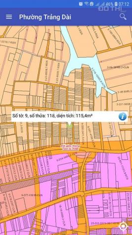Bán đất sổ riêng 115m2 đường Thân Nhân Trung 7m ngã tư Cây Sung, Phường Trảng Dài, Biên Hòa 12904196
