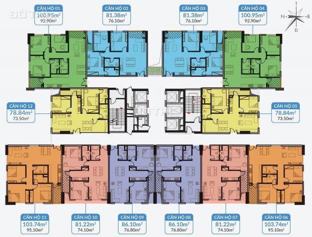 Bán căn 06 3PN ngoại giao cực rẻ - chung cư Smile Building. LH: 0904996127 12908698