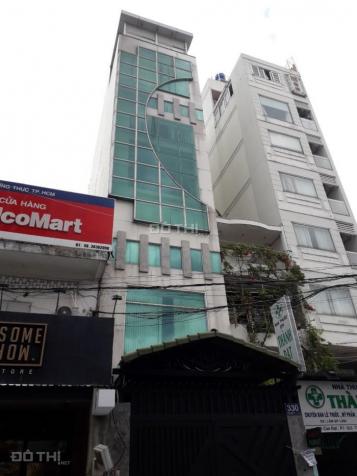 Cho thuê nhanh toà nhà góc 2 mặt tiền đường Điện Biên Phủ, 4.5mx30m, 5 lầu, thang máy 12908968