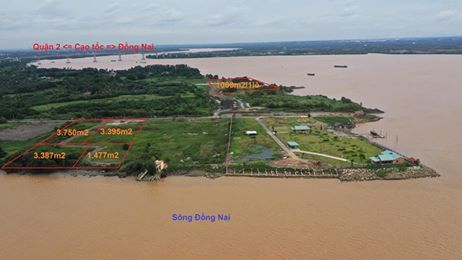 Bán đất 3MT view sông ĐN tại Phường Long Phước, Quận 9, Hồ Chí Minh diện tích 1000m2, giá 6tr/m2 12911854