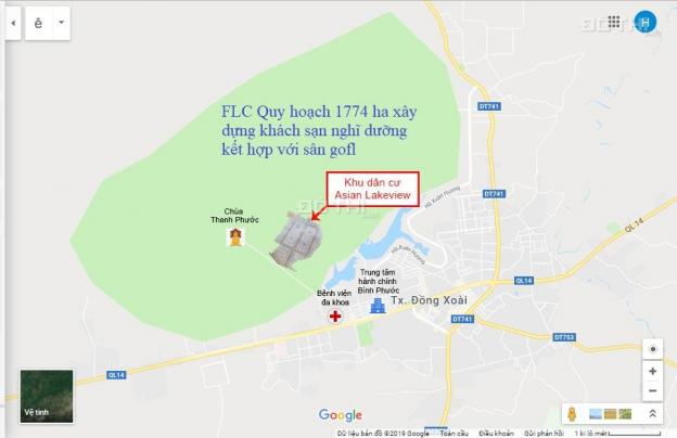 9 suất nội bộ đất nền sổ đỏ Asian Lake View trung tâm TP Đồng Xoài, giá 499tr/150m2, CK3% - 9%/lô 12911956