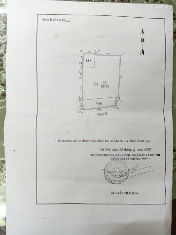 Bán gấp nhà cấp 4 chính chủ phố Minh Khai, Hai Bà Trưng, 68.15m2, MT 6.8m, giá 4 tỷ 5 - 0972767472 12914992