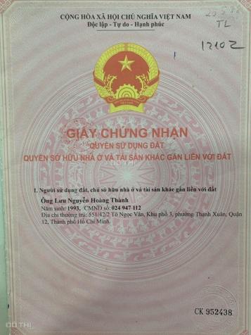 Bán nhà đất Q. 12 Hà Huy Giáp, 5x22m, 118,3m2, 2,5 tỷ, chính chủ 0901.33.39.39 12918206