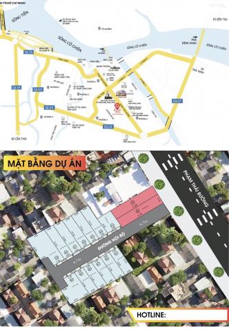Nhà phố liên kế trung tâm TP Vĩnh Long đường Phạm Thái Bường 12919784