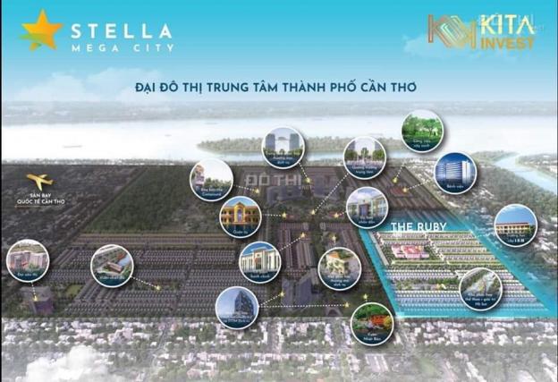 Bán đất nền dự án tại dự án Stella Mega City, Bình Thủy, Cần Thơ diện tích 100m2, giá 19 triệu/m2 12921474