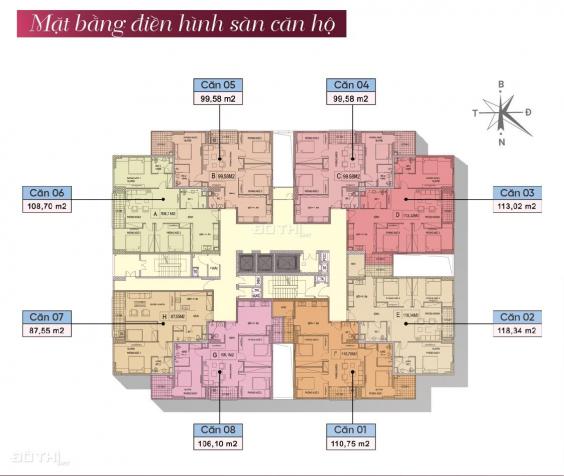 Bán căn 02, 03 tầng 9, 16 tòa N03T7 có nội thất 118.34m2 và 113,02m2 từ 29,5 tr/m2, LH 0983638558 12924933