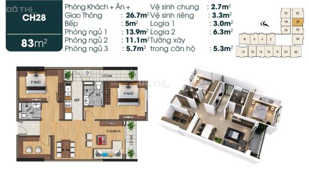Bán suất ngoại giao giảm 300tr, từ 585tr sở hữu căn hộ cao cấp 3 ngủ rẻ nhất khu vực Long Biên 12925234