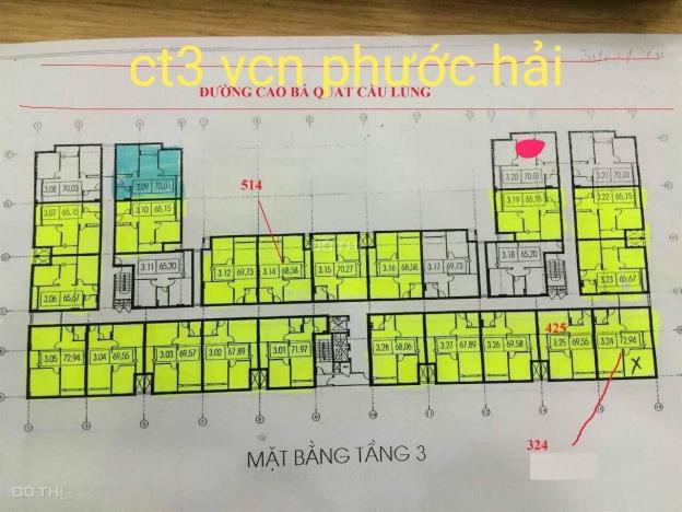 Bán căn hộ chung cư CT3 VCN Phước Hải, Nha Trang 12926987