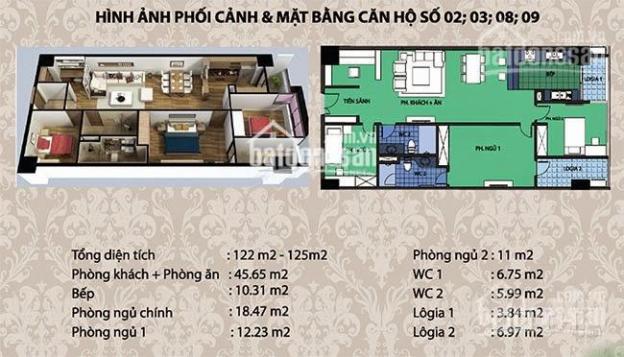 Cần bán cắt lỗ căn hộ 3 phòng ngủ tòa Diamond Flower, Lê Văn Lương, Hoàng Đạo Thúy 12929408