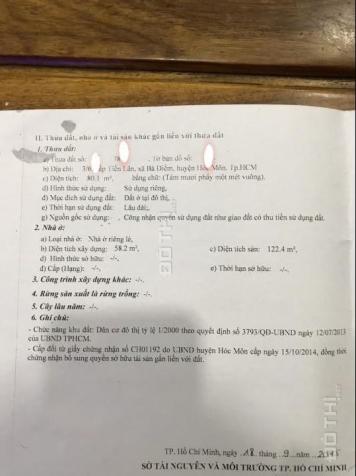 Nhà ở Bà Điểm, ấp Tiền Lân, 1T, 1L, 80m2, đường 7m, cách Phan Văn Hớn 150m, cách chợ Bà Điểm 300m 12921872