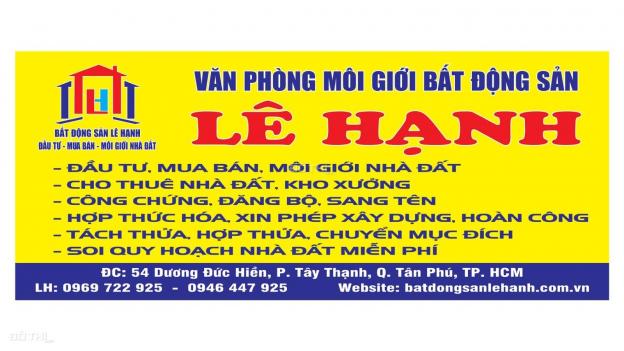 Bán nhà riêng tại Đường D9, Phường Tây Thạnh, Tân Phú, Hồ Chí Minh, diện tích 63m2, giá 3,9 tỷ