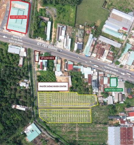 Mở bán 8 nền đất sổ hồng thổ cư Phước Đông River Center -Gò Dầu Tây Ninh 12940136