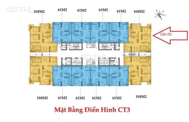 Bán cắt lỗ chung cư Iris Garden căn 05 tòa CT3, giá rẻ hơn chủ đầu tư 70 triệu 12941729