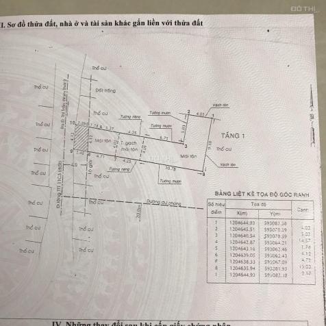 Bán nhà sổ hồng riêng đường Thới Tam Thôn 11, xã Thới Tam Thôn, Hóc Môn, diện tích 101m2 12942951