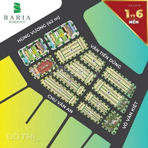 Dự án đất nền Baria Residence, bán với giá 1.58 tỷ 12944966