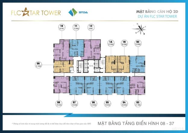 Bán căn hộ chung cư tại dự án FLC Star Tower, Hà Đông, căn góc 3PN đủ đồ 12949337