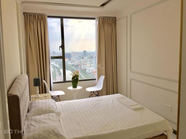 Cần bán căn 1+1 Saigon Royal Residence 59m2, full nội thất, view trong hồ bơi, 0898087306 12953343