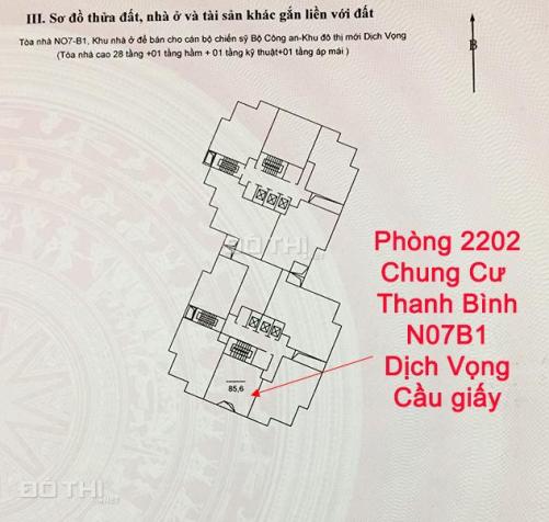 Cho thuê căn hộ chung cư tại khu đô thị mới Dịch Vọng, Cầu Giấy, Hà Nội, 86m2, giá 11 triệu/tháng 12953533