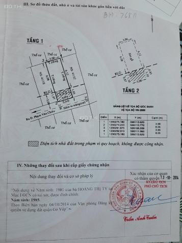 Bán nhà chính chủ tại 237/76/7 Phạm Văn Chiêu, P. 14, Q. Gò Vấp, TP. HCM 12954359