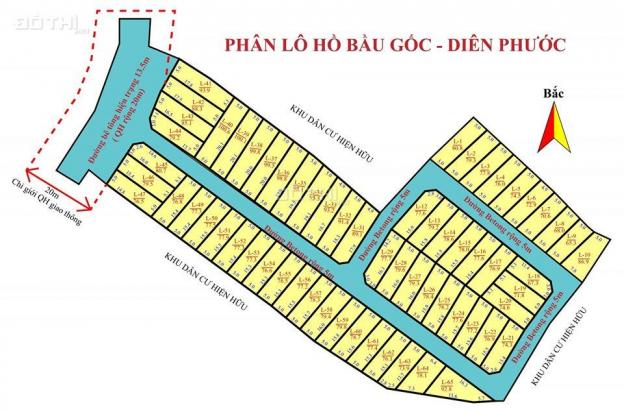 Bán đất tại đường Thành Hồ, Xã Diên Phước, Diên Khánh, Khánh Hòa, diện tích 100m2, giá 300 triệu 12957582