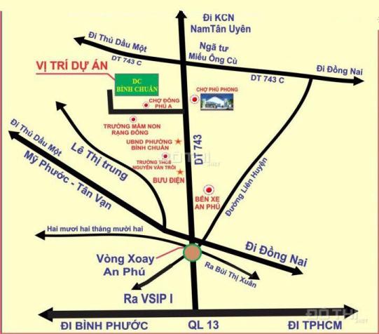 Bán đất nền dự án tại Phường An Phú, Thuận An, Bình Dương, diện tích 68m2, giá 26 triệu/m2 12959516