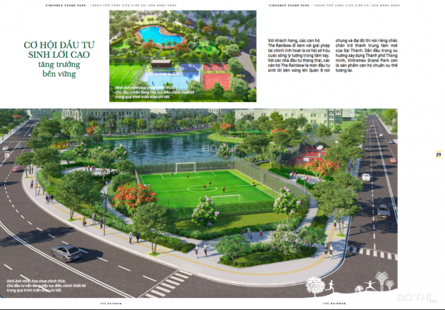 Đại đô thị thông minh Vinhomes Grand Park, Q. 9 - CK 9% - hỗ trợ vay 70% - giá CĐT 12960019