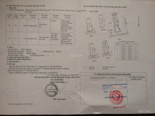 Chính chủ cần bán nhà tại hẻm 1806 đường Huỳnh Tấn Phát, Nhà Bè, giá tốt 12960913