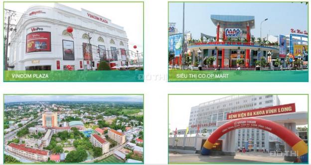 Đầu tư sinh lời KDC mới tại lõi trung tâm phường 5, TP Vĩnh Long 90m2 - 250m2 giá từ 8 tr/m2 12961662