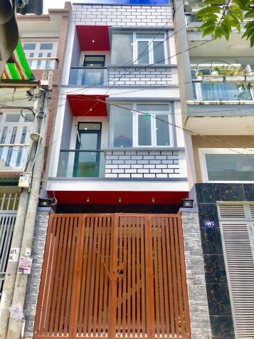 Bán nhà mới xây Thạnh Lộc, Q12, gần cầu Phú Long, sổ hồng riêng, giá đầu tư 12962186