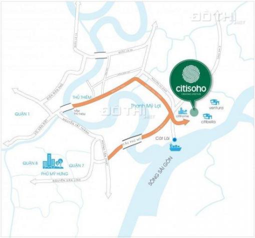 Bán căn hộ chung cư Citi Soho 2PN 2WC 59m2 (1.68 tỷ giá 100% , bao sang tên) 12970182