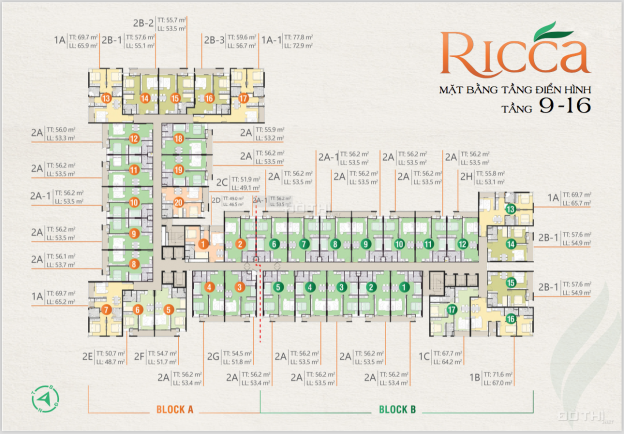 Căn hộ The Ricca Quận 9 đầu tư lướt sóng chỉ 15%, giá chỉ 29tr/m2 12971389