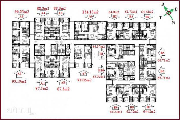 Tôi cần bán cắt lỗ căn A3(90m2), B2(64m2), A6(134m2) tầng 10 đến 15, hướng sông, Udic 122 Vĩnh Tuy 12977950