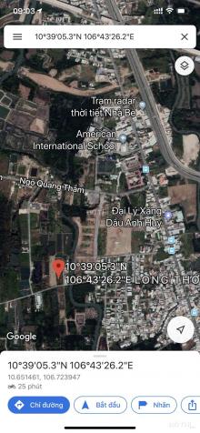 Bán đất mặt tiền hẻm 274 Nguyễn Văn Tạo, Long Thới, Nhà Bè, diện tích 1300m2, giá 11 triệu/m2 12983656