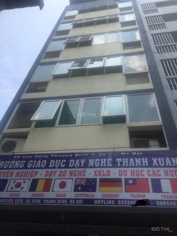 Chính chủ bán gấp tòa nhà ngã tư Nguyễn Xiển, Thanh Xuân, 185m2 x 8 tầng 7m mặt tiền 12986945