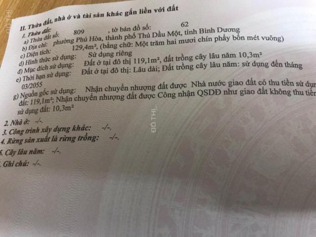 Bán lô đất Phú Hòa, ngay trung tâm Thủ Dầu Một - Vị trí: Gần Bar 106, sát bên dãy nhà lầu đan 12981304