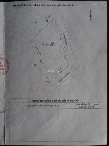 Cần bán lô góc 2 mặt tiền đường DX610, gần ngã tư Thùng Thơ, DT 1098m2, giá 5 tr/m2, LH: 0908913611 12993393