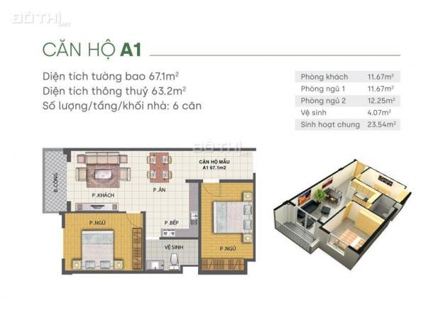 Chỉ 500tr/căn sở hữu vĩnh viễn nhà ở xã hội Green Homes gần chợ Ninh Hiệp 12993822