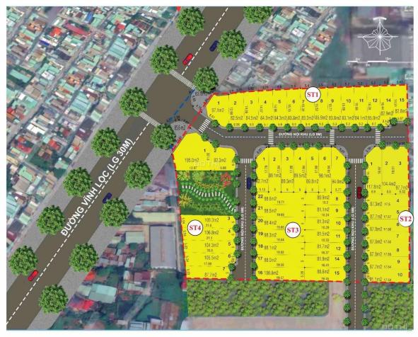 Bán đất mặt tiền Vĩnh Lộc B, Bình Chánh - nền 5.2mx16.5m thổ cư 100% - tặng 5 chỉ vàng - SH riêng 12994574