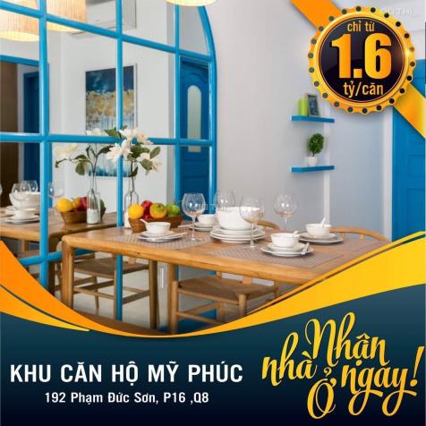 Căn hộ chung cư Mỹ Phúc - ngay Võ Văn Kiệt, SHR, giá ưu đãi 12995580